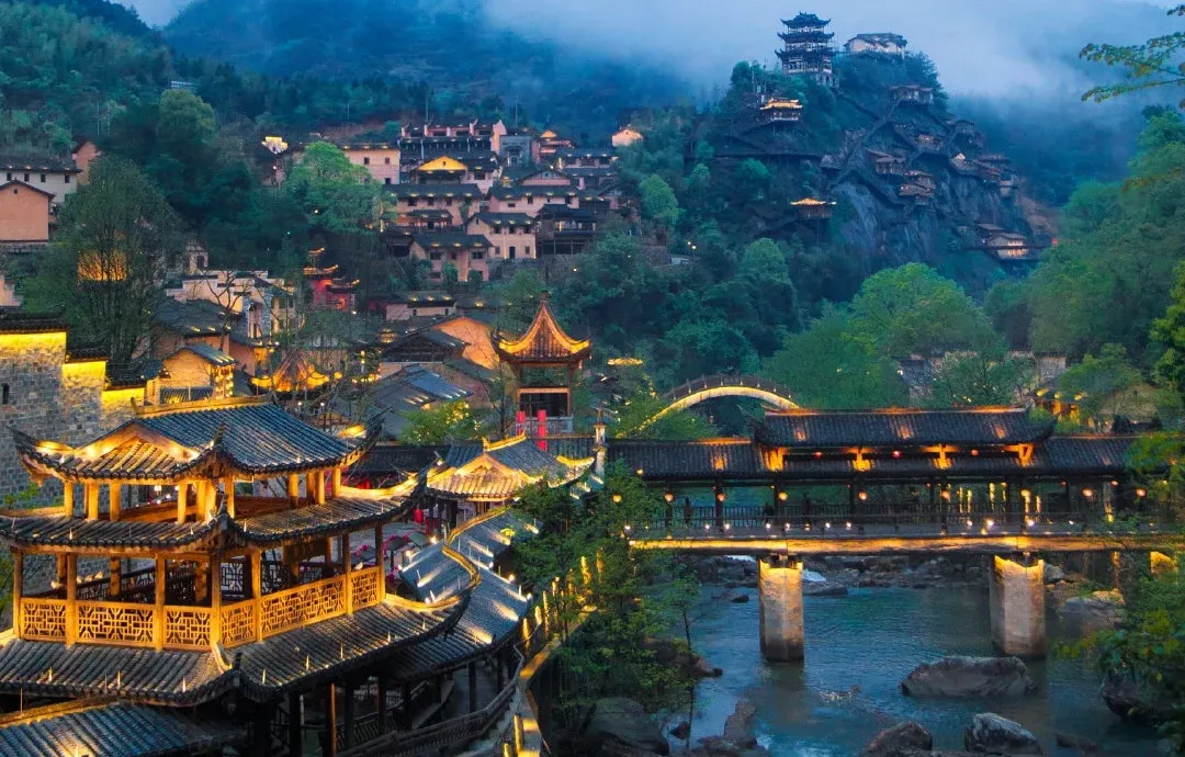 絕美江西仙境望仙谷 婺源篁嶺 廬山 鳳凰溝 葛仙村 8 日