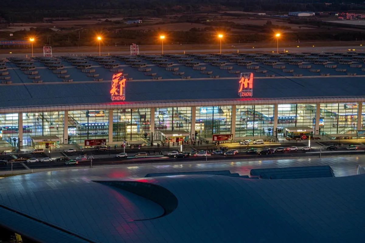 桃園國際機場 ⭢ 鄭州機場 ⭢ 登封 行程圖片 1
