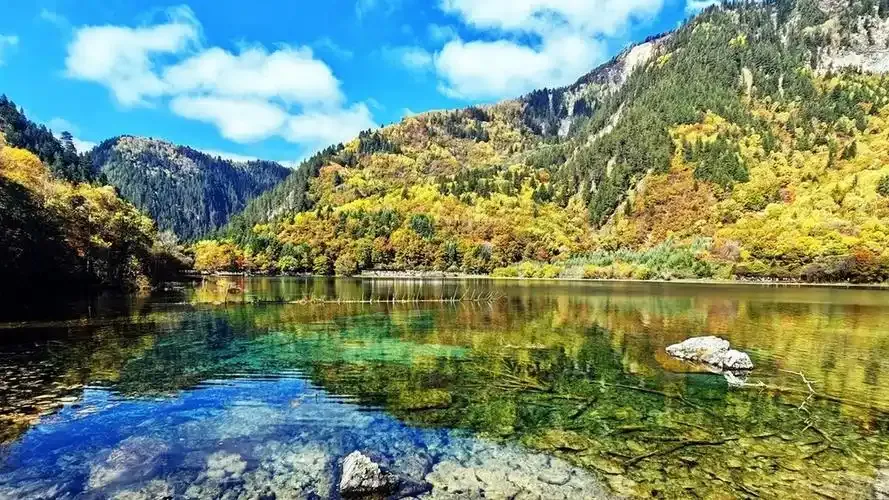 九寨溝風景區(含門票及公共巴士)、贈送:九寨藏羌歌舞秀 行程圖片 2