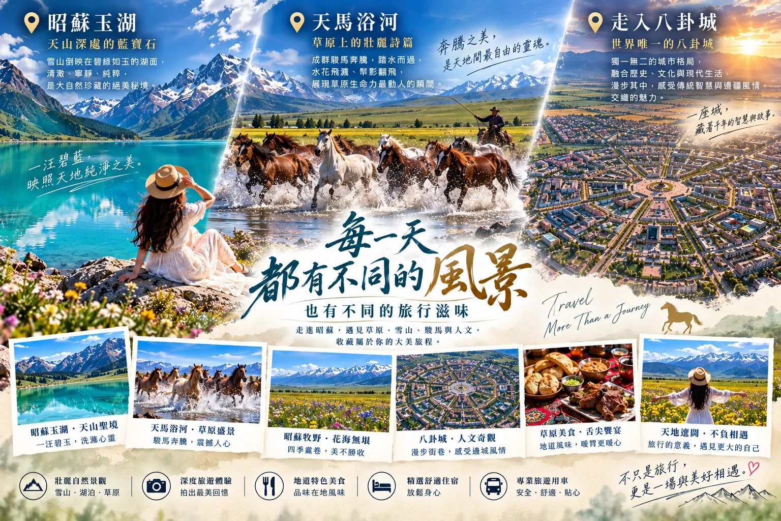 飛向新疆 開啟湖山草原之旅 行程圖片 9