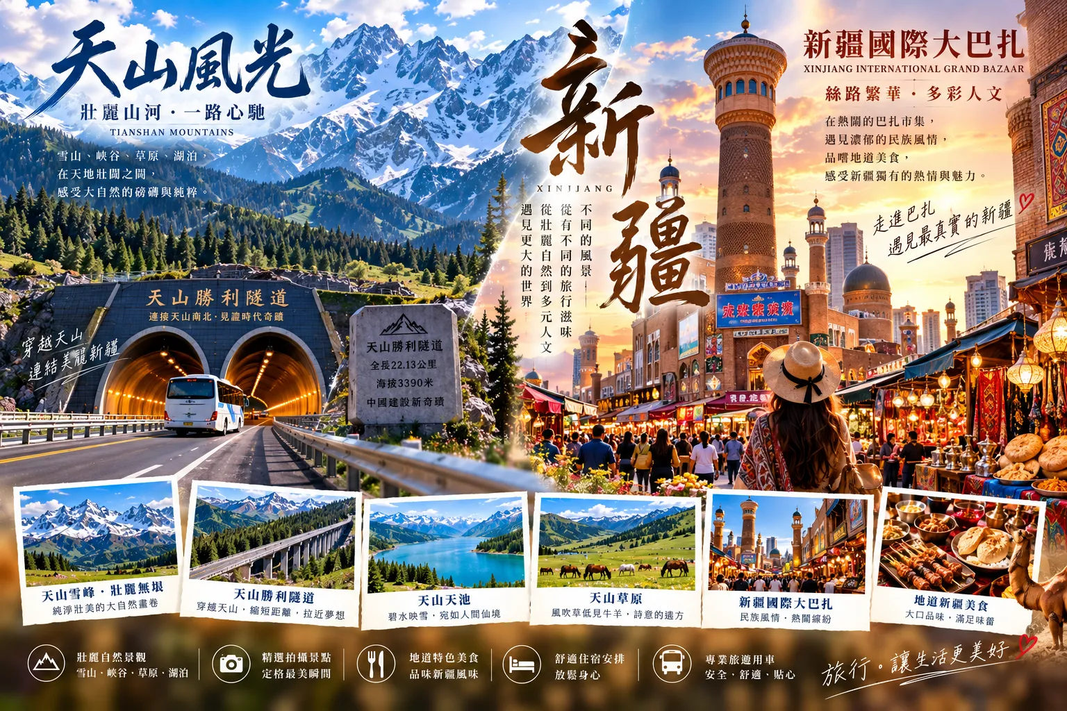 飛向新疆 開啟湖山草原之旅 行程圖片 11